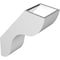 Ekena Millwork 5-in. W x 12-in. D x 16-in. H Carmel Architectural Grade PVC Knee Brace BRCP05X12X16CAR - alternate 2